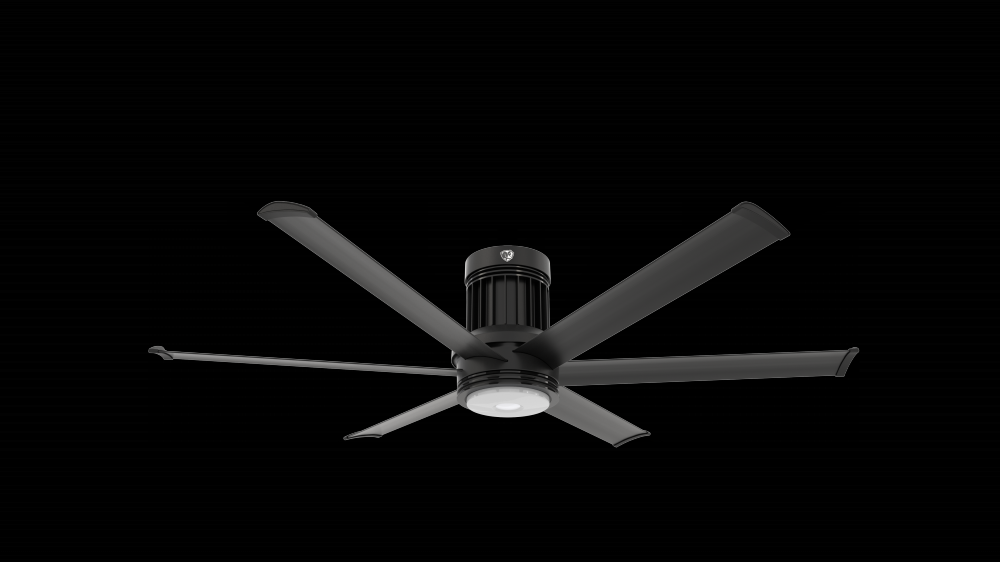 Ceiling Fan Kit, i6, 60", 100-277V/1PH, WiFi/BLE, Outdoor, 0.05HP, 125W, Direct Mount