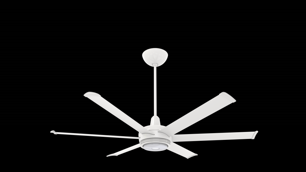 Ceiling Fan Kit, es6, 60", 100-277V/1PH, 0.05HP, 125W, Universal Mount