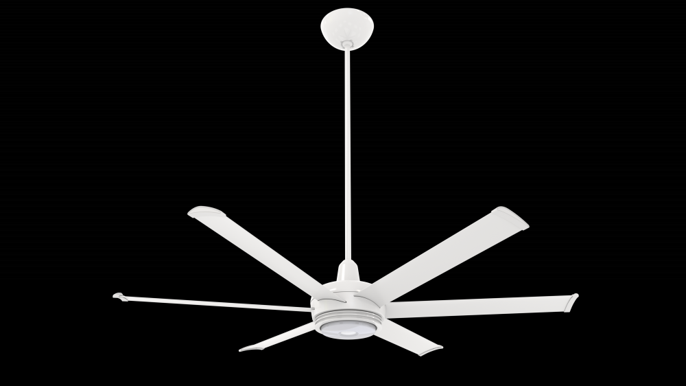 Ceiling Fan Kit, es6, 60", 100-277V/1PH, 0.05HP, 125W, Universal Mount