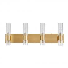 Avista Lighting Inc A2504AGB - Avista Core 30" 4-Light Vanity Wall Light Aged Brass
