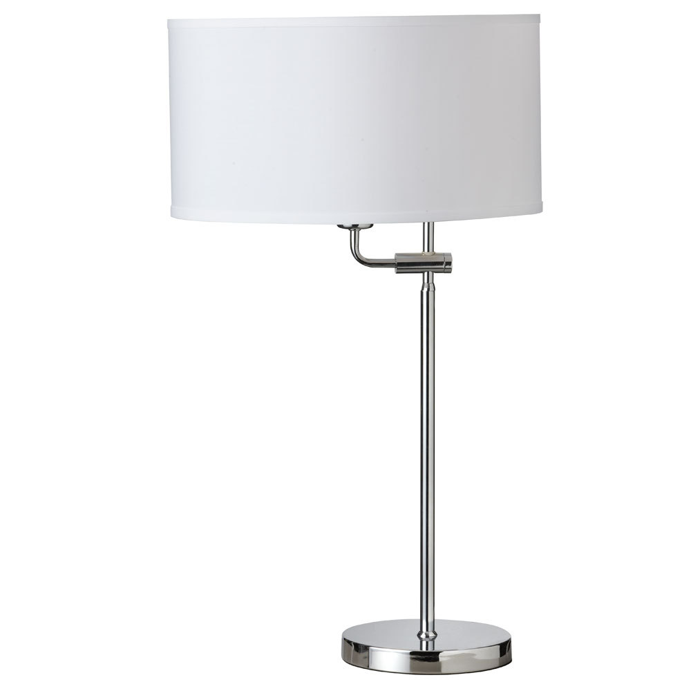 Adjustable Table Lamp,White Shade