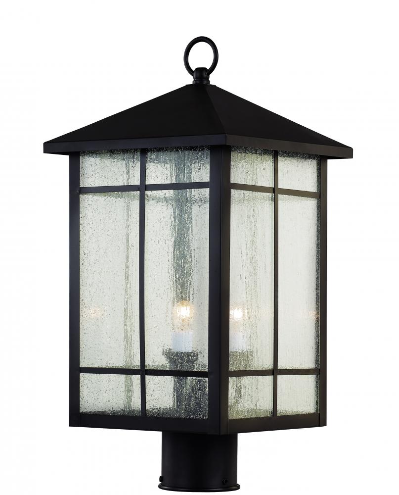 3LT POST LANTERN-SQUARE PANES-