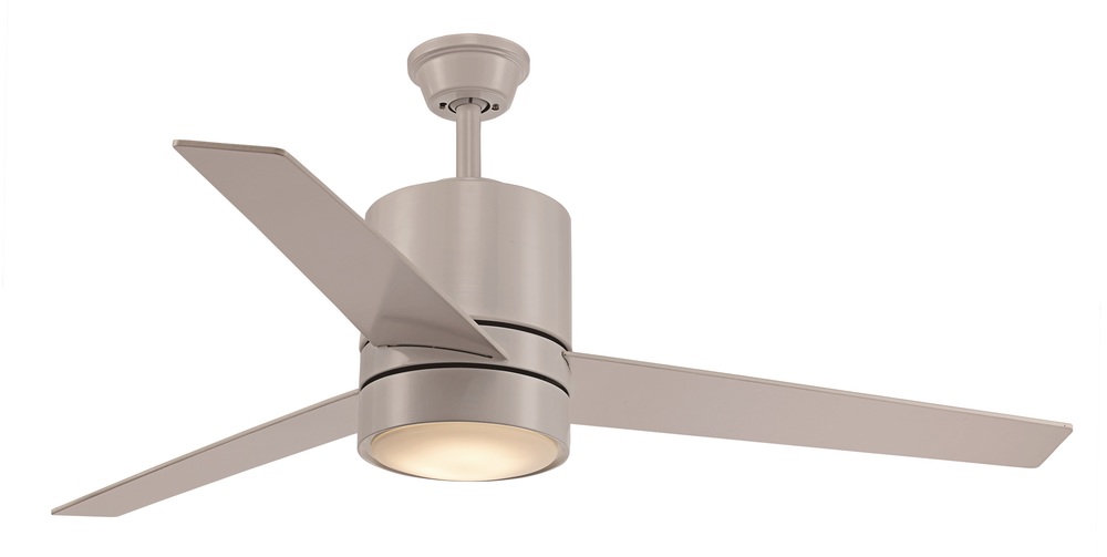 Finnley Collection Indoor LED Light, 3-Blade Ceiling Fan with Opal Glass Lens