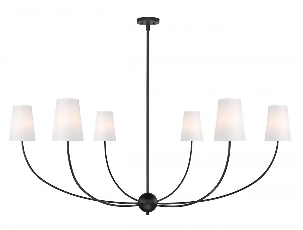 6 Light Chandelier