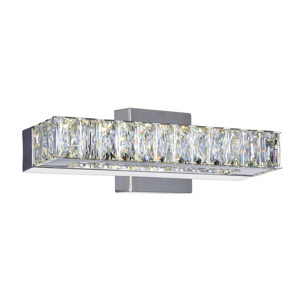 Milan LED Vanity Light With Chrome Finish