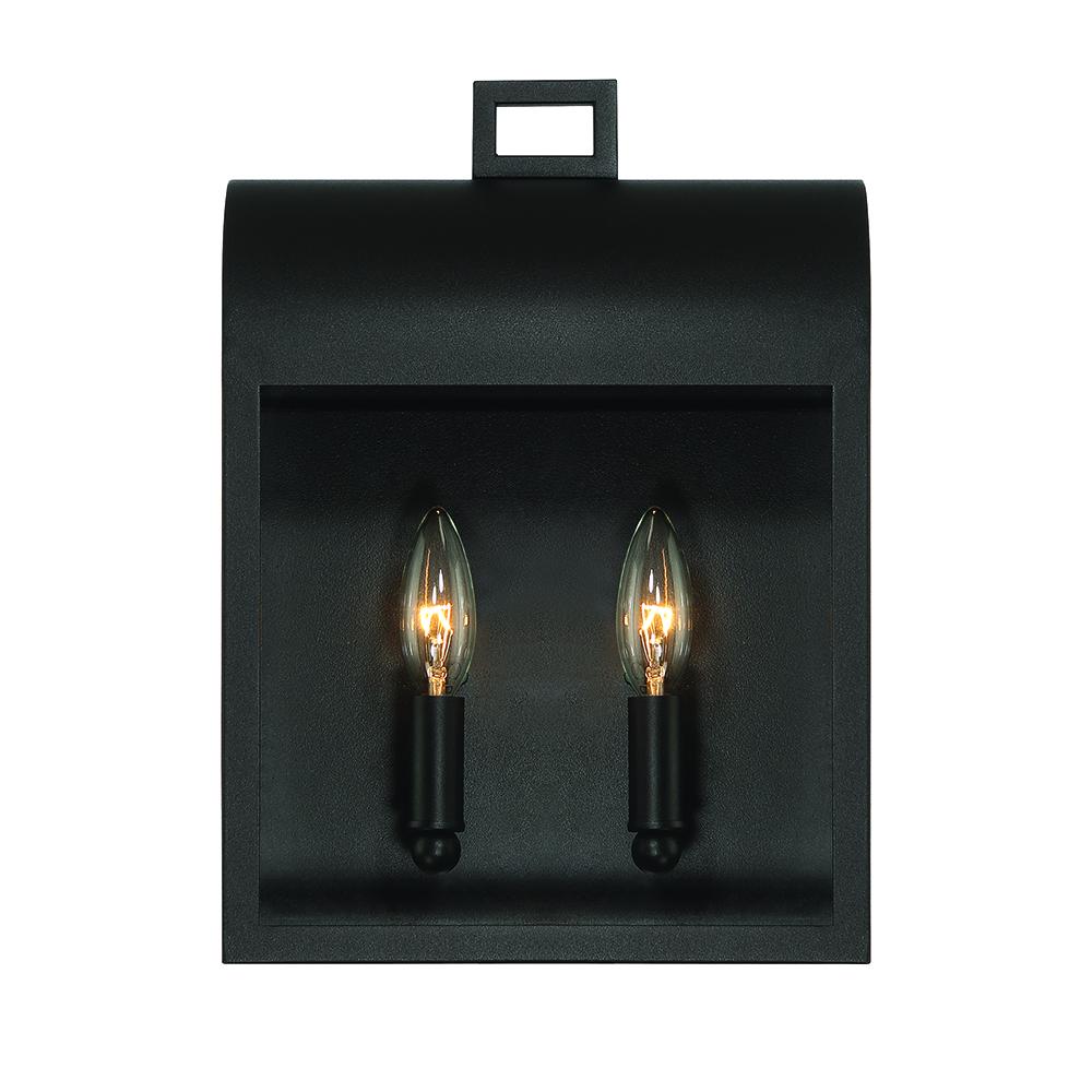 14" 2 LT Outdoor Wall Sconce