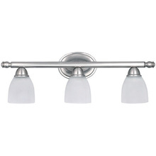 Canarm IVL20351 - Vanity, 3 Light, Frosted Glass, 100W Type A