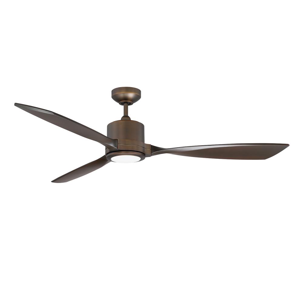 ALTAIR 60 in. LED Architectural Bronze Ceiling Fan with DC motor