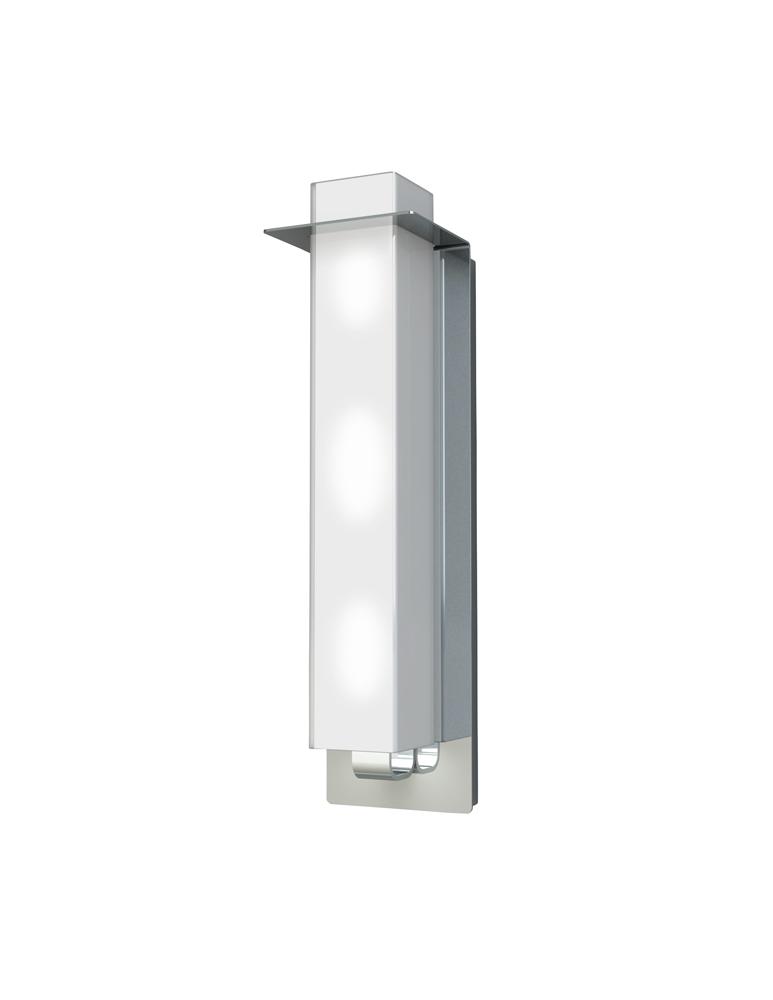 SOVREN series 3-light Chrome vertical Bath light