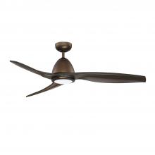 Kendal AC21750-ARB - CYLON 50 in. LED Architectural Bronze DC motor Ceiling Fan