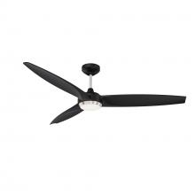 Kendal AC30656-BLK/SN - 56" LED CEILING FAN WITH DC MOTOR