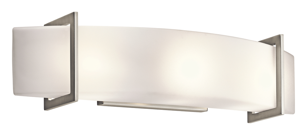 Crescent View™ 24" Linear Vanity Light Brushed Nickel
