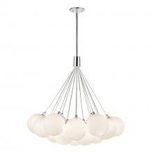 Kuzco Lighting Inc CH3128-OP - Bolla 28-in Opal Glass LED Chandelier