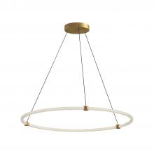 Kuzco Lighting Inc PD24748-BG - Bruni 40-in Brushed Gold LED Pendant