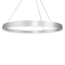 Kuzco Lighting Inc PD22772-BS - Halo 72-in Brushed Silver LED Pendant