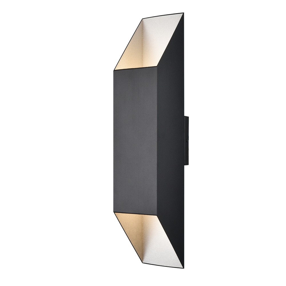 Brecon Outdoor Square 24 Inch 2 Light Sconce