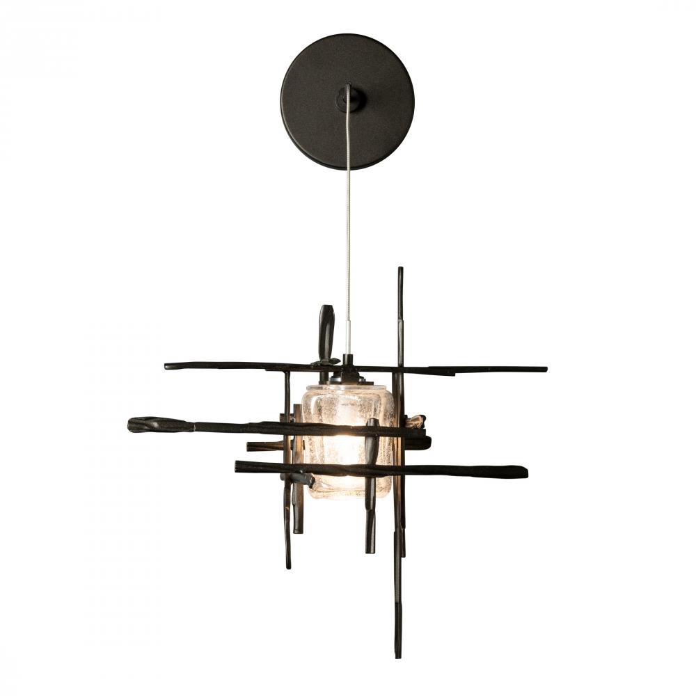 Tura Seeded Glass Low Voltage Sconce