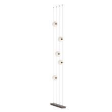 Hubbardton Forge - Canada 289520-LED-STND-05-GG0668 - Abacus 5-Light Floor to Ceiling Plug-In LED Lamp