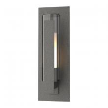 Hubbardton Forge - Canada 307281-SKT-20-ZU0660 - Vertical Bar Fluted Glass Small Outdoor Sconce
