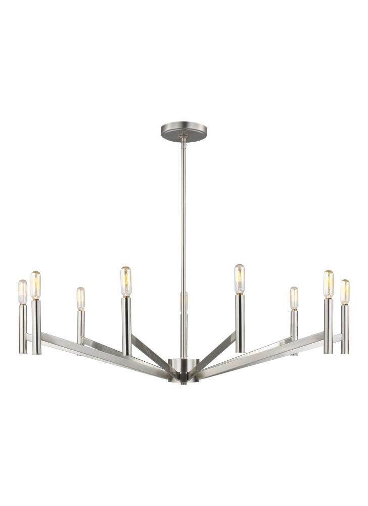 Vector Nine Light Chandelier