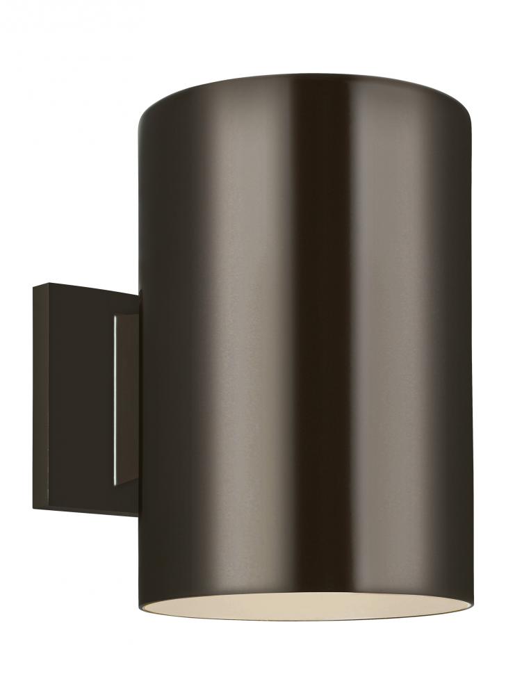 Outdoor Cylinders Large One Light Outdoor Wall Lantern