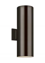 Visual Comfort & Co. Studio Collection 8313902EN3-10 - Outdoor Cylinders Large Two Light Outdoor Wall Lantern
