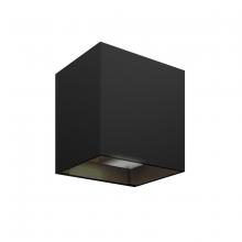 Dals LEDWALL-G-BK - 4 Inch Square Directional Up/Down LED Wall Sconce