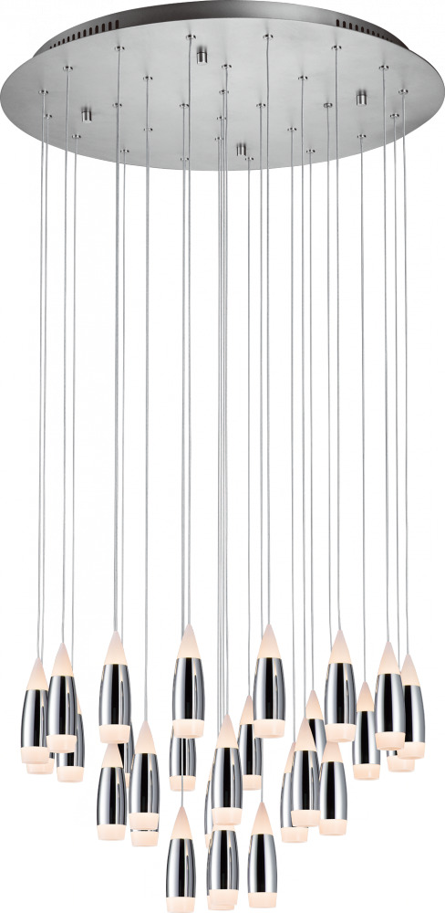 Tear Multi-Tier Round Chandelier