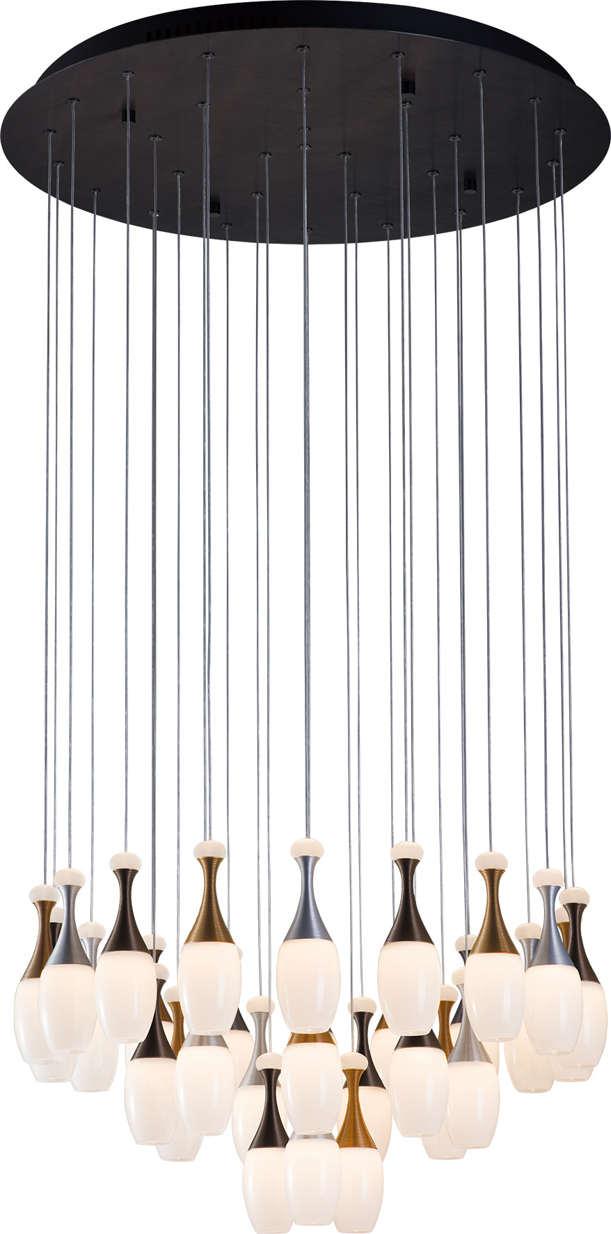 La Botella Multi-Tier Round Chandelier