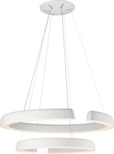 Page One Lighting PP020018-MH - Enso 2 Tier Ring Chandelier