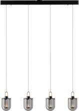 Page One Lighting PP121364-SDG/SM - Century 4 Light Linear Pendant