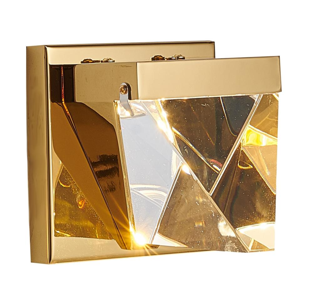 Brass LED Wall Sconce
