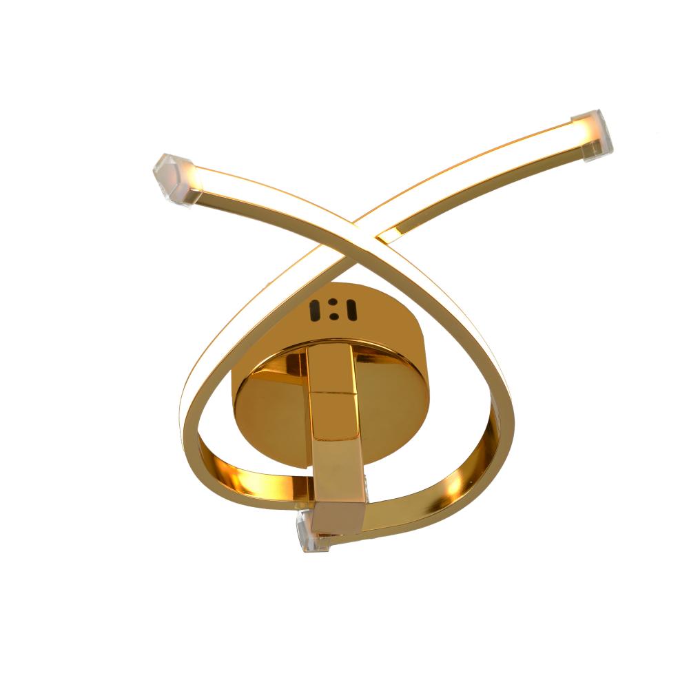 Gold LED Wall Sconce