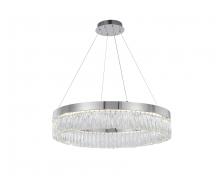 Bethel International Canada FT93C32CH - Stainless Steel and Crystal LED Chandelier