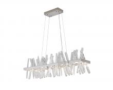 Bethel International Canada FT96C39CH - Stainless Steel and Crystal LED Chandelier