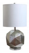 Bethel International Canada MTL42PQ-SL - Silver Table Lamp